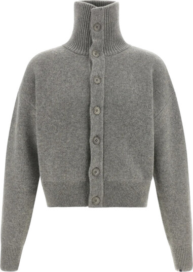 Extreme Cashmere Herre Strikkevarer Grå ONE SIZE,