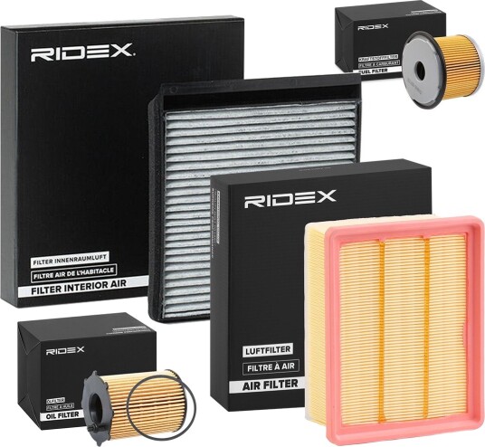 Filtersett RIDEX 4055F26039