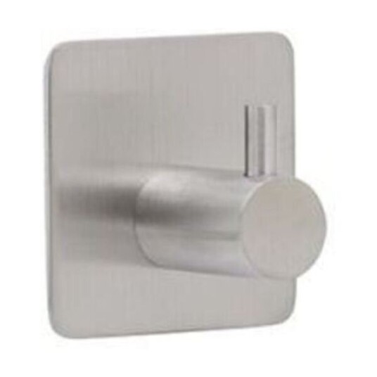 BESLAG DESIGN BASE 220 WALL HOOK MATTE STAINLESS STEEL 1 HOOK 61601-21
