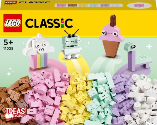 Lego Classic Kreativ Lek Med Pastellfarger 11028