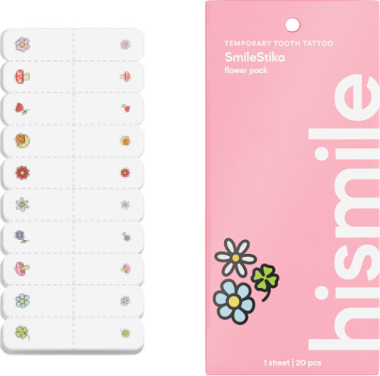 Hismile SmileStika Flower Pack 20-pack