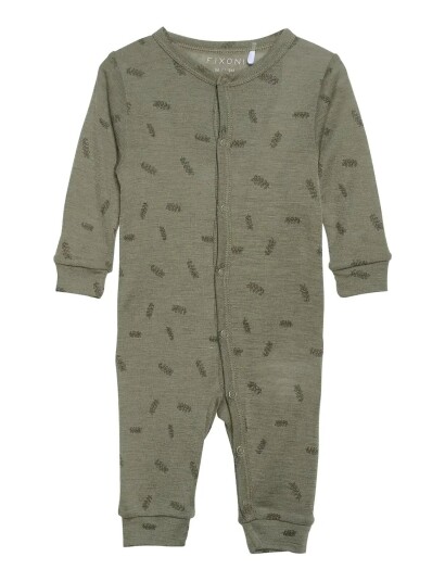 Blå Jumpsuit Khaki green 98 Blå Jumpsuit Khaki green 98