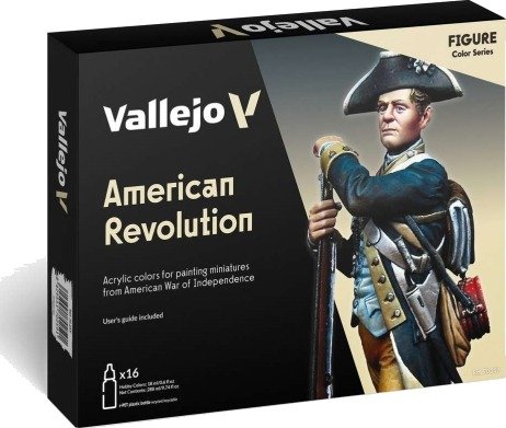 Vallejo Model Color Figure American Revolution 16 X 18 Ml 