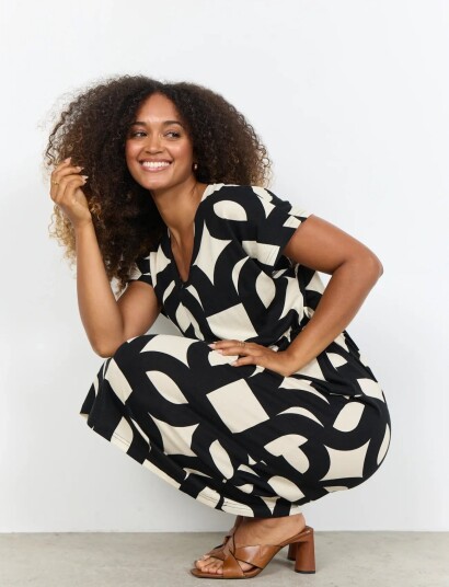 Soyaconcept Sc Felicity Aop Black XS