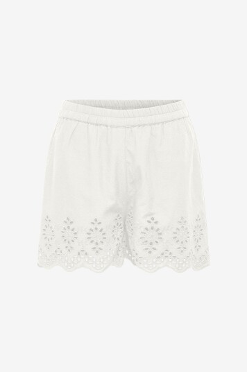 Kids Only Shorts Koglou Life Emb Shorts Wvn Hvit