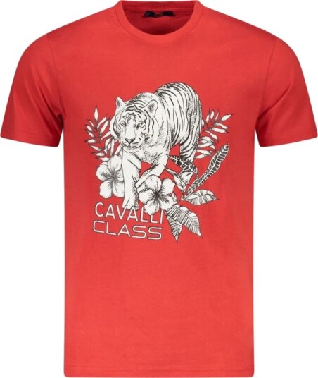 Cavalli Class Herre Topper Rød M,
