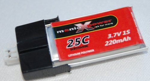 XMANIA 3.7 220mAh 25C MCX PLUG XMANIA 3.7 220mAh 25C MCX PLUG