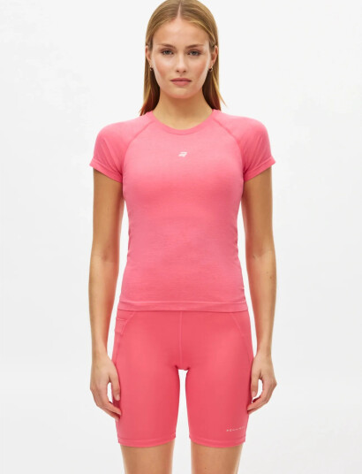 Röhnisch Seamless Flex Tee   Pink   S