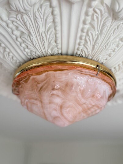 La Murrina Murano taklampe rosa 30 cm