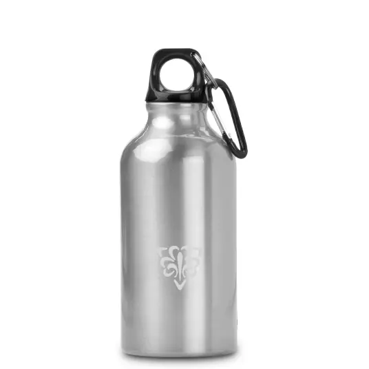 Speiderflaske KM Flaske Aluminium 400 ml Silver KM Speiderflaske KM Flaske Aluminium 400 ml Silver KM