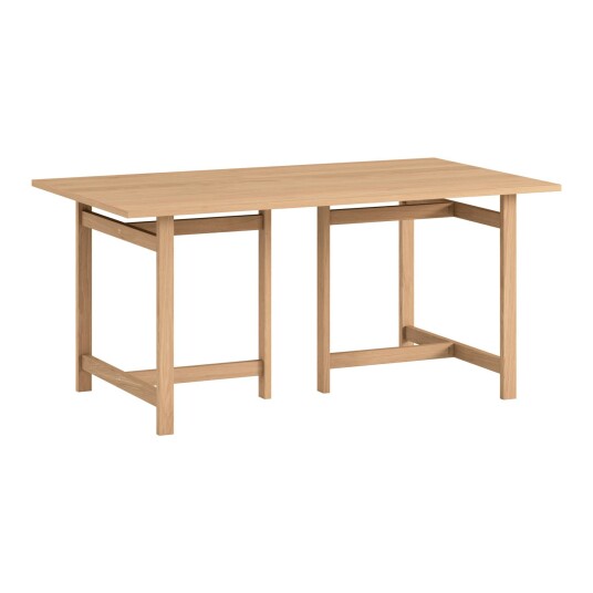 Moebe rectangular dining table spisebord 160 x 90 cm Eik