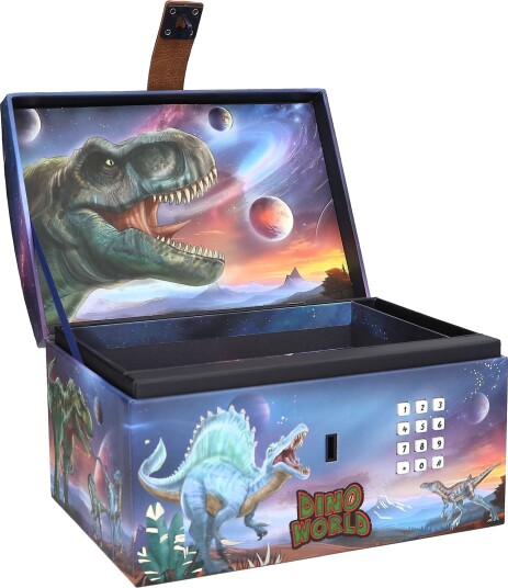Dino World Treasure Chest Med Code Sound Og Light