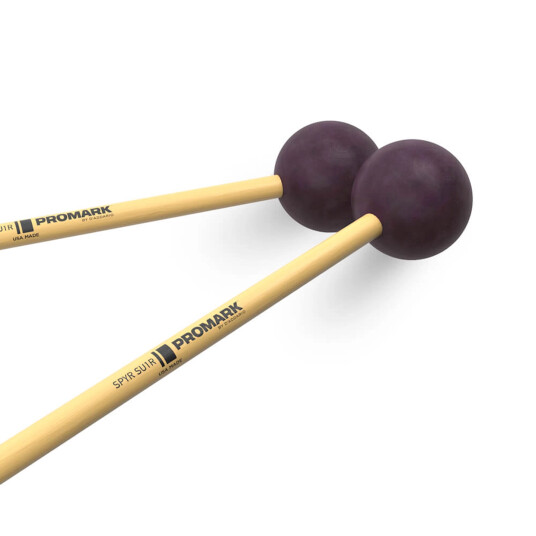 Promark Su1r Spyr Mallet Marimba Rubber, Soft, Rattan.