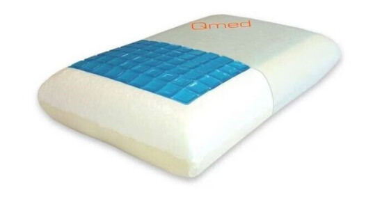 QMED orthopaedic pillow with cooling gel - shape memory (COMFORT GEL PILLOW)