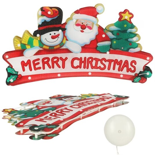 Pricenet LED julehengelys God julepynt 45cm Pricenet LED julehengelys God julepynt 45cm