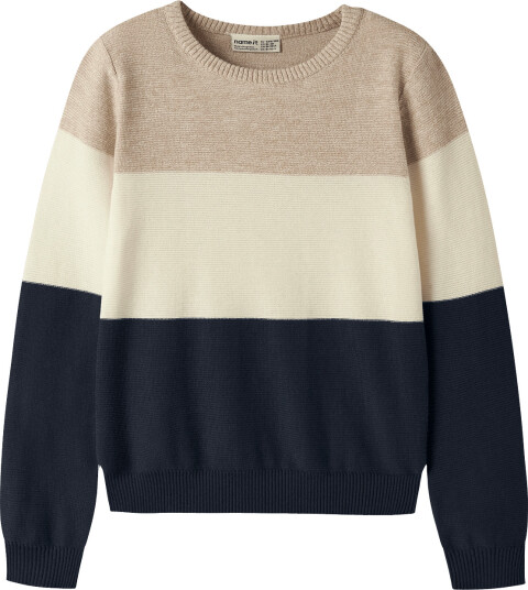 Name It Nkmvohan Ls Knit   Beige   146 152