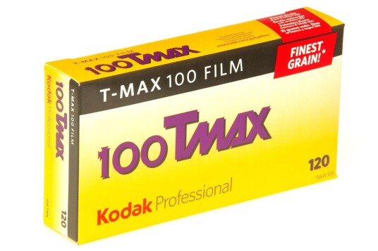 Kodak T-Max 100 Svart/Hvit 120 Film 5-pakning Kodak T-Max 100 Svart/Hvit 120 Film 5-pakning
