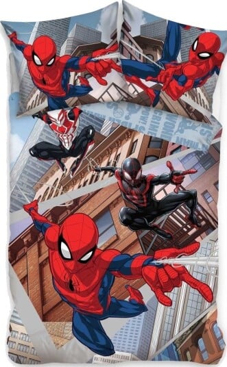 Spiderman Sengetøy 150 X 210 Cm 100 Prosent Bomull