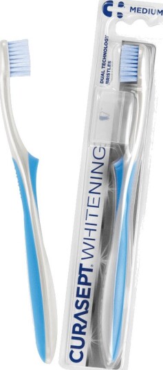 CURASEPT Whitening Tannbørste Medium