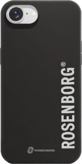 Phonecases3D iPhone 17e/16e RBK Compostable Case Svart RBK71-IP16E