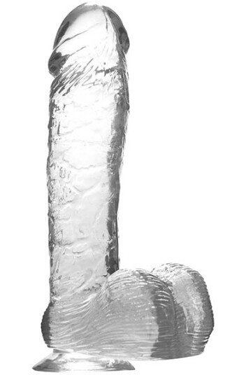 Crystal Pleasures Clear 20 cm Crystal Pleasures Clear 20 cm