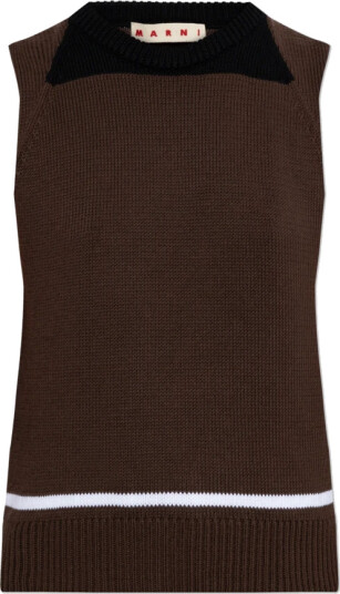 Marni Dame Strikkevarer Brun XS,