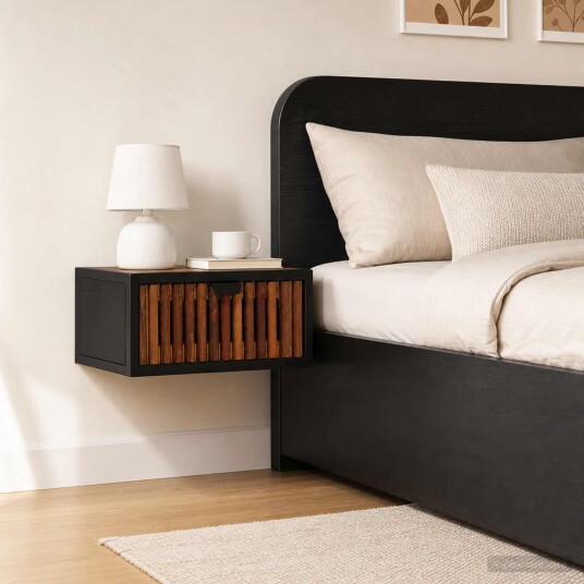 vidaXL HÃ¥ndlaget sengeskap Naturlig 40 x 30 x 20 cm Massiv mango tre vidaXL HÃ¥ndlaget sengeskap Naturlig 40 x 30 x 20 cm Massiv mango tre