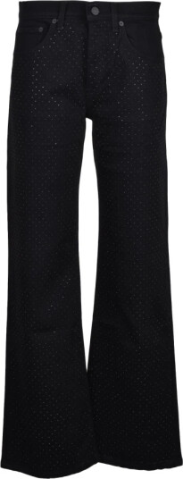 Dondup Dame Jeans Svart W27,