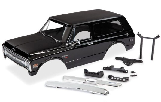Traxxas 9112X Body Chevy Blazer '69 Black Complete