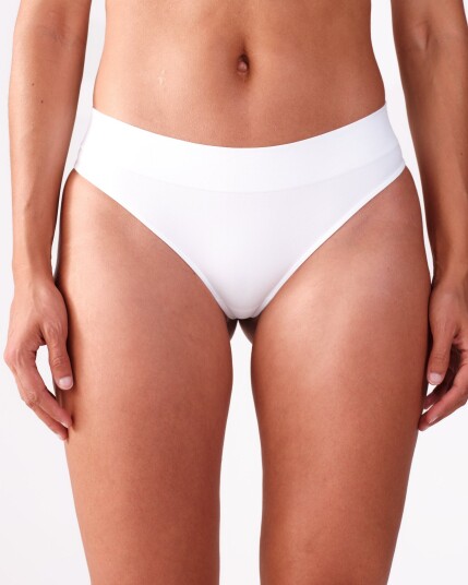 Bumpro Glow Seamless Thong White - S