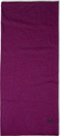 Buff Merino Lightweight Neckwear Solid Magenta OneSize