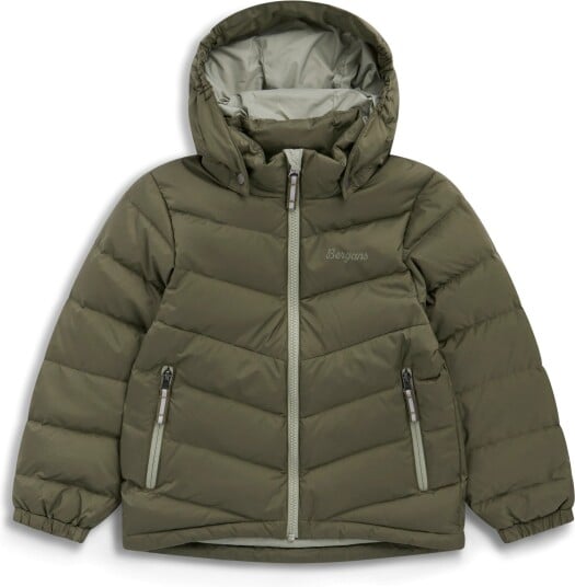 Bergans Kids" Warm Down Jacket Green Mud 104
