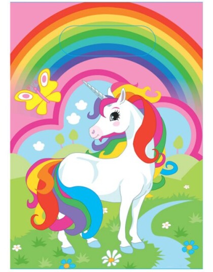 Amscan 8 stk Godteposer Unicorn Dream 9902106