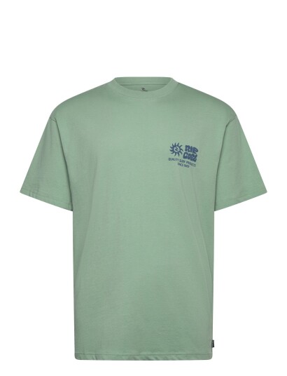 Rip Curl Pacific Rinse Glass Off Tee   Green   L