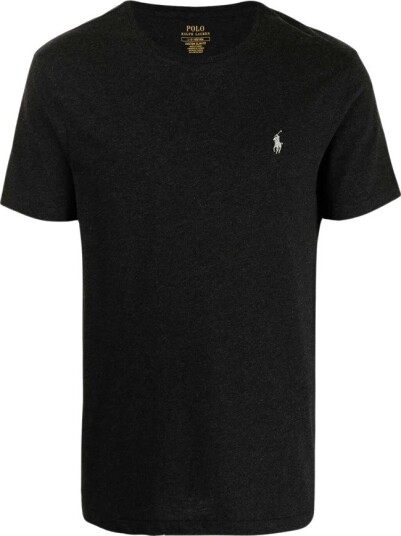 Polo Ralph Lauren Crew Neck T-Shirt Black Marl Heather