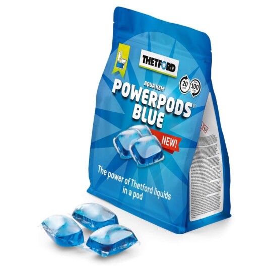 Thetford Aqua Kem Capsules PowerPods blå Thetford Aqua Kem Capsules PowerPods blå
