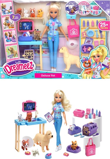 Dreameez Lekesett Motedukke Veterinær Deluxe