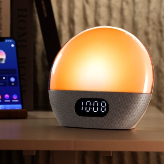 Wiim Wake up light med vekkerklokke Wiim Wake up light med vekkerklokke