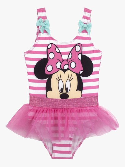 Disney Minni Mus Badedrakt Rosa 116 122 Disney Minni Mus Badedrakt Rosa 116 122