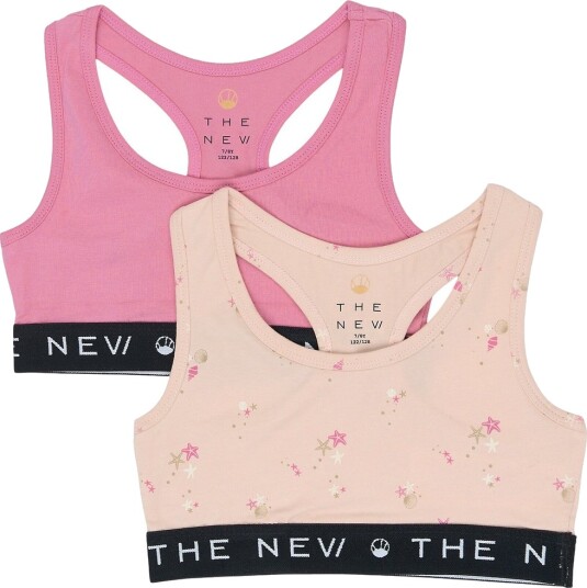 The New Tnthe New Top 2 Pack Pink 110/116 The New Tnthe New Top 2 Pack Pink 110/116