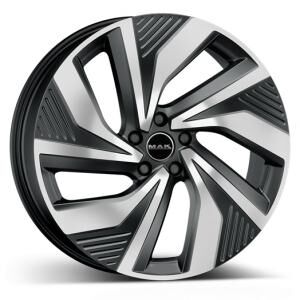 MAK Electra Black polished 7x19 5x108 ET47.5 B63.4 MAK Electra Black polished 7x19 5x108 ET47.5 B63.4