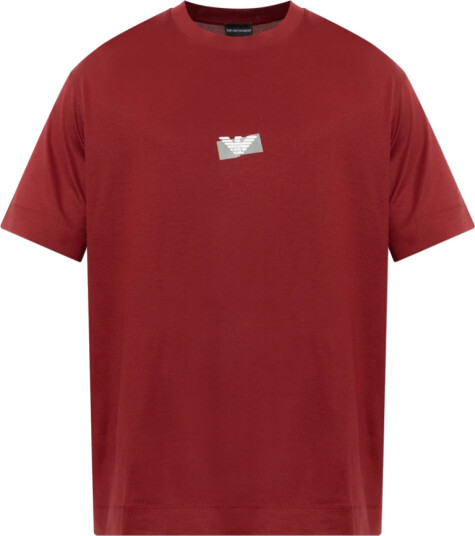 Emporio Armani Herre Topper Rød M,