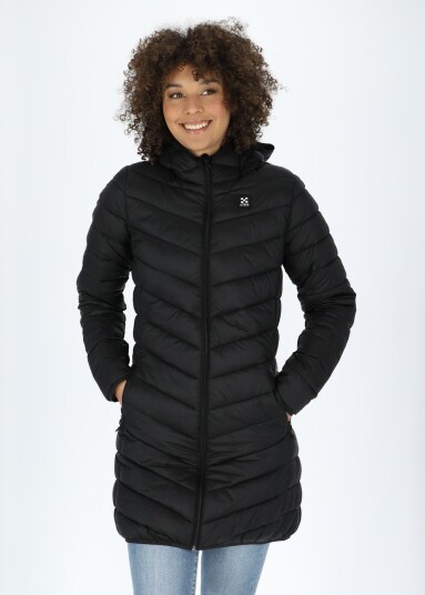 X-Trail Colorado Lightweight Hooded Coat W Black 36 Vinterjakker