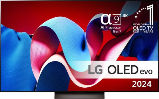 LG OLED65C44LA 65" OLED evo 4K Smart TV med AI og VRR