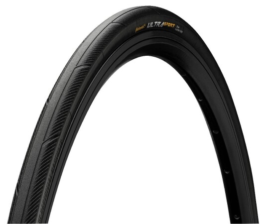 Continental Tire Ultrasport III 700x25 black, landeveisdekk 25-622 BLACK Continental Tire Ultrasport III 700x25 black, landeveisdekk 25-622 BLACK