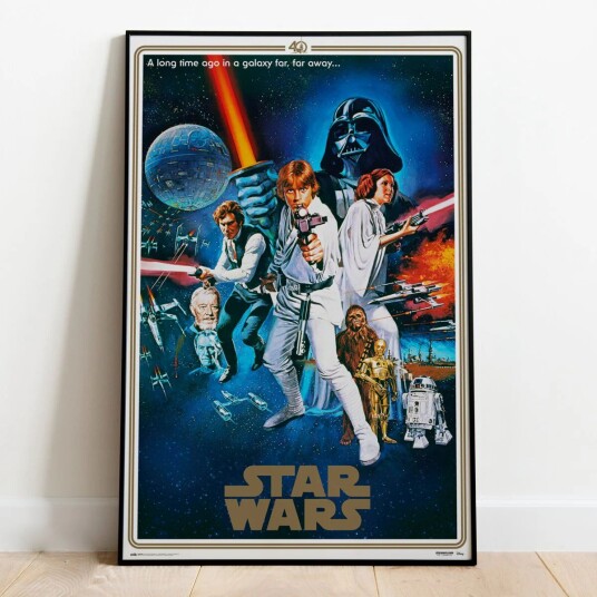 Star Wars Plakat Timeless Heroes    91,5 x 61 cm