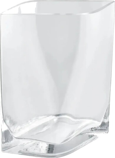 Blomus Vase S   21 X 18 X 10 Cm   Duasis   Clear   Nude   ONE SIZE