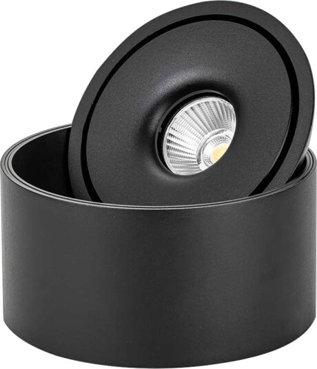 V Tac 28W RA90 Påbygningsspot Ø17,8 cm Høyde: 8,7 cm Svart CCT 3 lysfarger Kulør : 3 i 1 V Tac 28W RA90 Påbygningsspot Ø17,8 cm Høyde: 8,7 cm Svart CCT 3 lysfarger Kulør : 3 i 1
