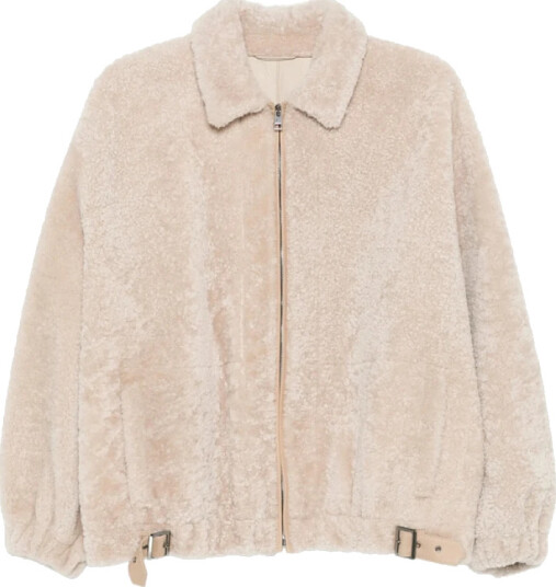 Simonetta Ravizza, Dame, Jakker, Beige, S,