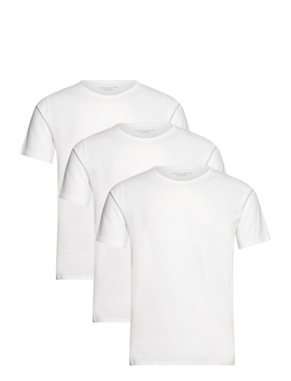 Tommy Hilfiger Stretch Cn Tee Ss 3Pack White M Tommy Hilfiger Stretch Cn Tee Ss 3Pack White M